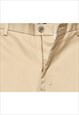 VINTAGE DOCKERS BEIGE TAPERED TROUSERS - W32