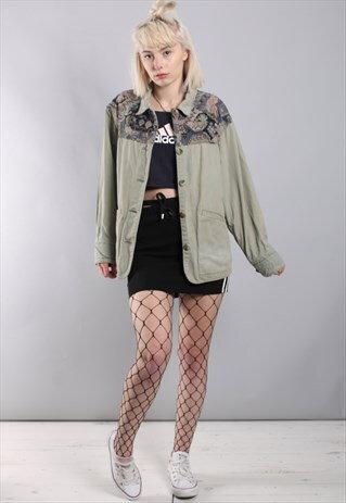 VINTAGE AZTEC PATTERN JACKET