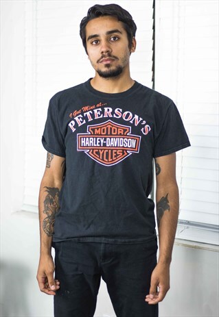 VINTAGE HARLEY DAVISON T-SHIRT LOGO X 7