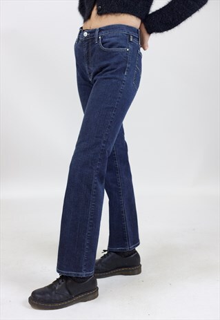 VINTAGE 90S VERSACE JEANS COUTURE DARK DENIM JEANS