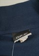 VINTAGE REEBOK NAVY FULL ZIP FLEECE WOMENS