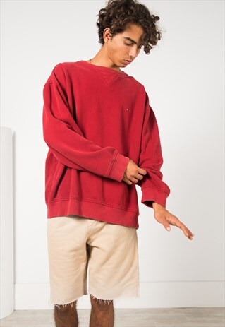 VINTAGE 90S TOMMY HILFIGER SWEATSHIRT / S0980