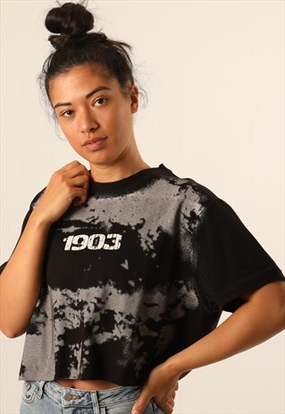 VINTAGE HARLEY DAVIDSON GRAPHIC CROPPED T-SHIRT