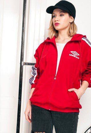 UMBRO TRACK JACKET - 90S VINTAGE HOODIE