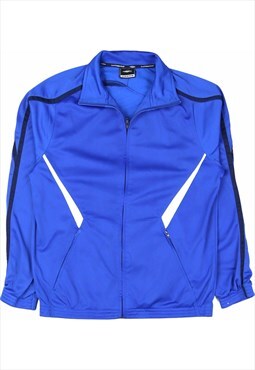 Vintage 90's Umbro Fleece Retro Track Jacket Zip Up