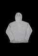 VINTAGE 00S QUIKSILVER FLEECE HOODIE IN GREY