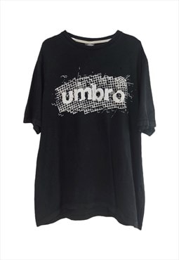 Vintage Umbro T-Shirt in Black XL