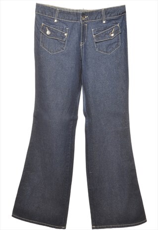 VINTAGE INDIGO BOOTCUT JEANS - W32