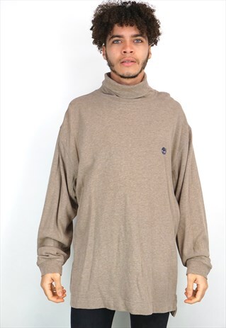 VINTAGE 90'S TIMBERLAND ROLLNECK SWEATSHIRT