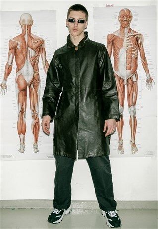 VINTAGE LEATHERETTE COAT
