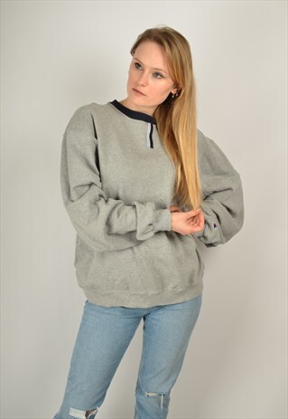 VINTAGE CHAMPION SWEATSHIRT GREY