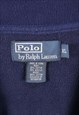 VINTAGE 90'S POLO BY RALPH LAUREN FLEECE SMALL LOGO STRIPED