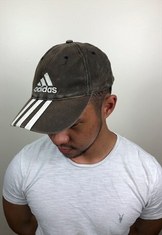 VINTAGE GREY ADIDAS CAP