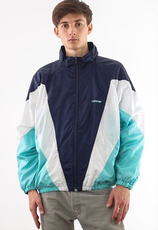 VINTAGE ADIDAS ORIGINALS TRACKSUIT 90S BLUE WHITE