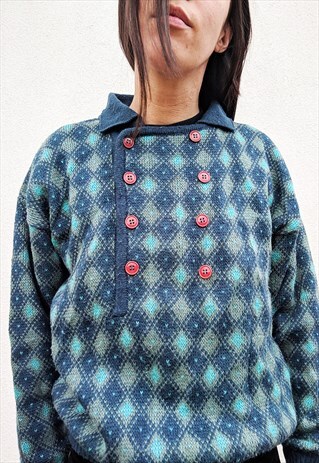 VINTAGE KNIT NORWEGIAN JUMPER