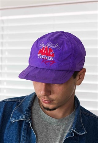 VINTAGE MAC TOOLS RACING CAP LOGO 90S ONE SIZE 1.8