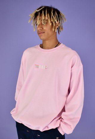 G&G UNISEX BABY PINK PASTEL SOUND SWEAT