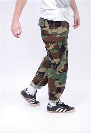 VINTAGE CAMO CAMOUFLAGE TROUSERS