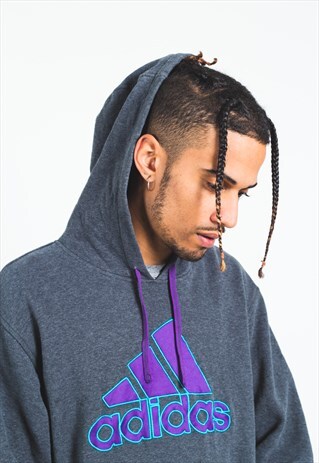 VINTAGE 90S ADIDAS HOODIE / S4378