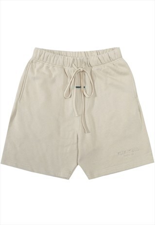 STREAMER SOLID COLOR SPORTS CASUAL SHORTS