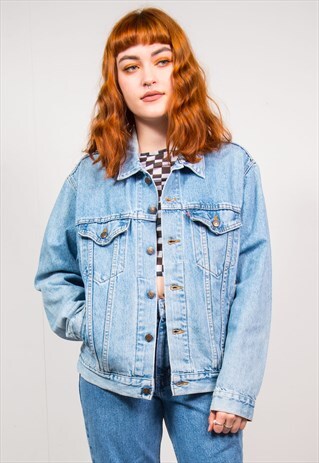 LEVI'S VINTAGE 90'S BLUE DENIM JACKET