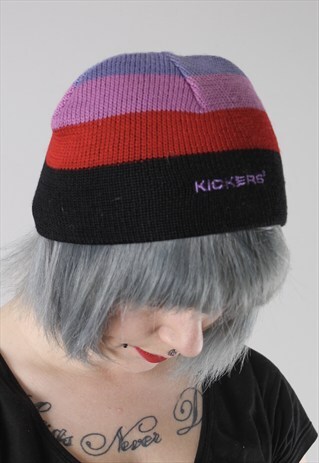 VINTAGE KICKERS BEANIE HAT CAP