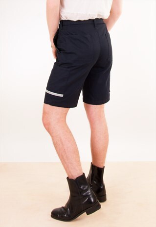 VINTAGE COMMUTER SHORTS WITH METALLIC STRIPES