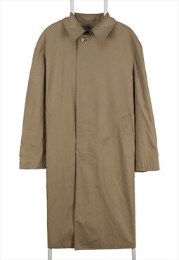 Vintage 90's London Fog Trench Coat Long Body Button Up