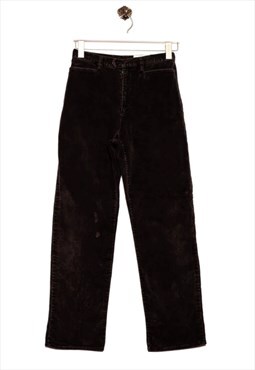 Vintage Eddie Bauer Corduroy Pants Since 1920 Embroidery Bla
