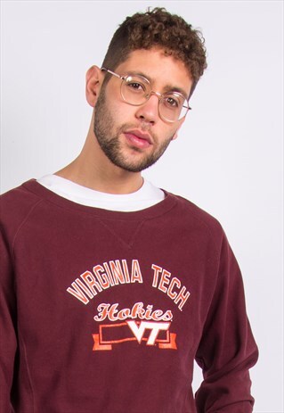VINTAGE CHAMPION SWEATSHIRT VIRGINIA TECH