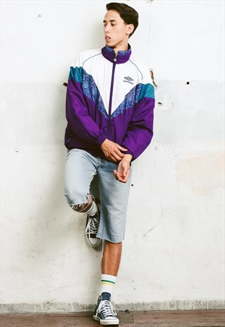VINTAGE 90S UMBRO SHELL JACKET