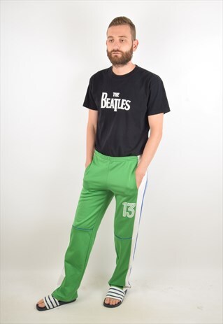VINTAGE ADIDAS TROUSERS MADE IN FRANCE 80'S (1513)