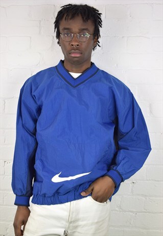 VINTAGE 90'S NIKE NYLON PULLOVER GOLF JACKET