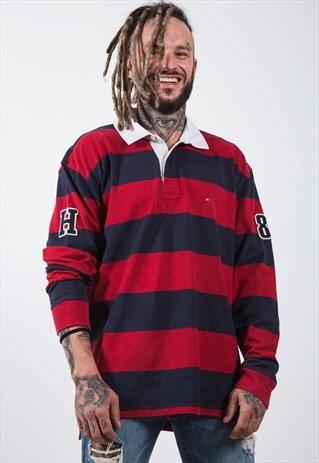 VINTAGE 80S TOMMY POLO T-SHIRT/ S0998
