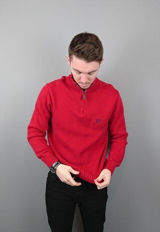 RALPH LAUREN CHAPS QUARTER ZP SWEATSHIRT JUMPER