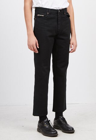VINTAGE BLACK CALVIN KLEIN DENIM JEANS