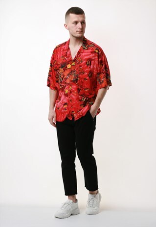 90S WILSON OLDSCHOOL VINTAGE SUMMER SHIRT 16859