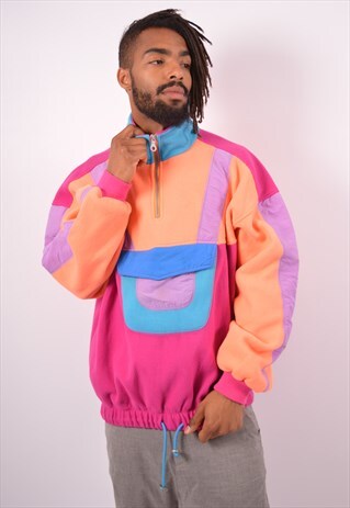 VINTAGE FLEECE JUMPER MULTI