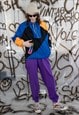 90'S VINTAGE RETRO COLOR BLOCK ANORAK TRACK JACKET IN MULTI