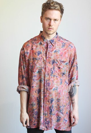VINTAGE OVERSIZED ABSTRACT SHIRT