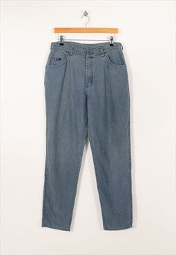 Vintage LEE Mom Jeans Grey W31 L32 KM112