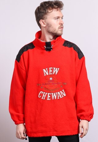 VINTAGE PULLOVER FLEECE TOP