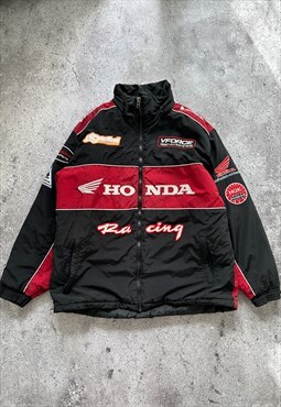 Vintage Honda Racing Bomber Jacket