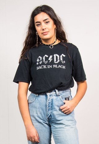 AC/DC BLACK BAND T-SHIRT