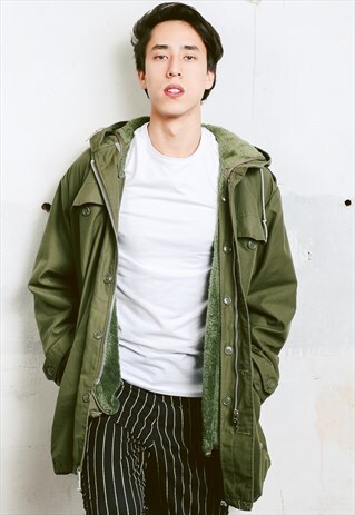 VINTAGE 70S HOODED PARKA COAT