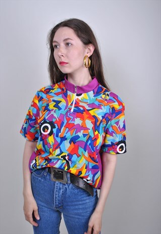 90S MULTICOLOR TSHIRT, SIZE M