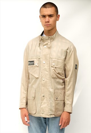 VINTAGE BELSTAFF JACKET, CREAM
