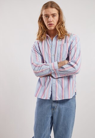 VINTAGE TOMMY HILFIGER STRIPED SHIRT