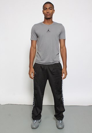 VINTAGE KAPPA TRACK PANTS BLACK