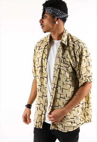 VINTAGE PATTERNED SHIRT PSAW361D
